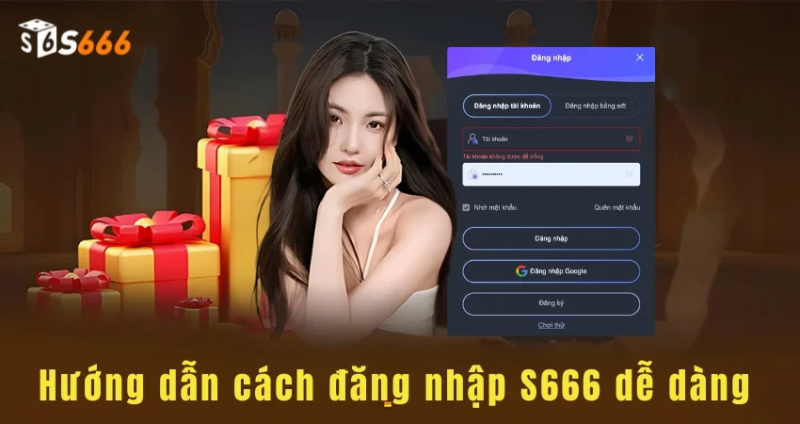 Cách Đăng Nhập S666 Plus 